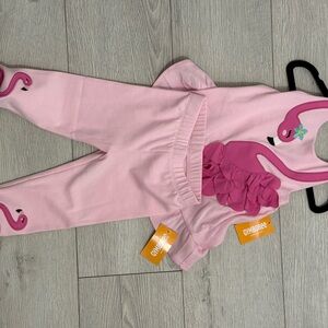 Gymboree Pink Flamingo Baby Set